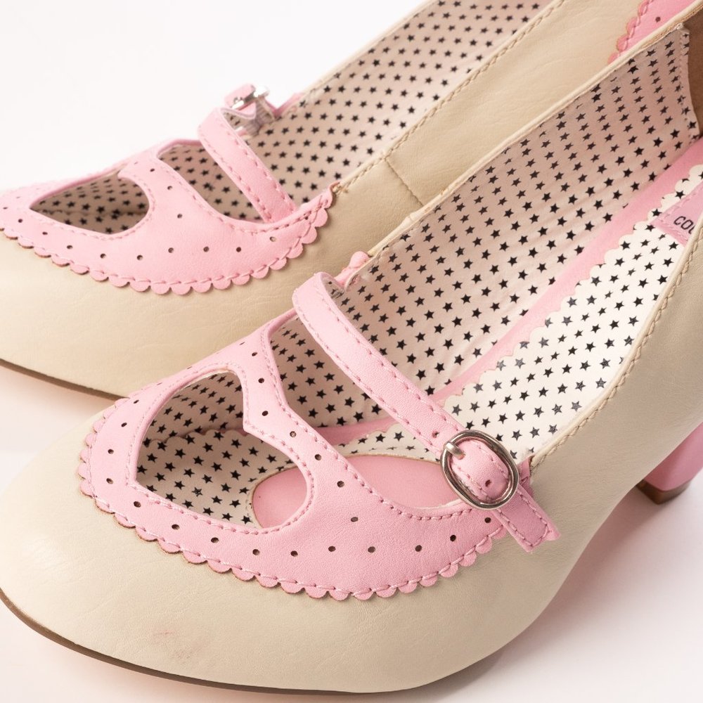 💕PinUp Couture POPPY-18 Pink Heels